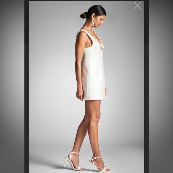 Sachin and Babi - SYLVIE DRESS - OFF WHITE - Picture 4 of 5